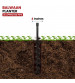 Earth Auger Planter 4 inch Double Spiral PT-4D